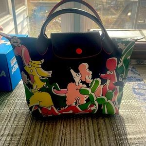 Unique longchamp with dogs